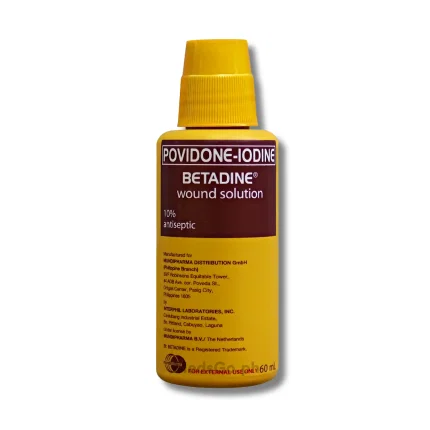Betadine Antiseptic Solution 60mL